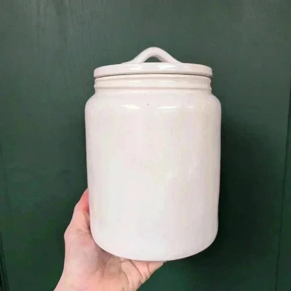 Rae Dunn  reindeer snacks kitchen Christmas canister - Picture 4 of 5